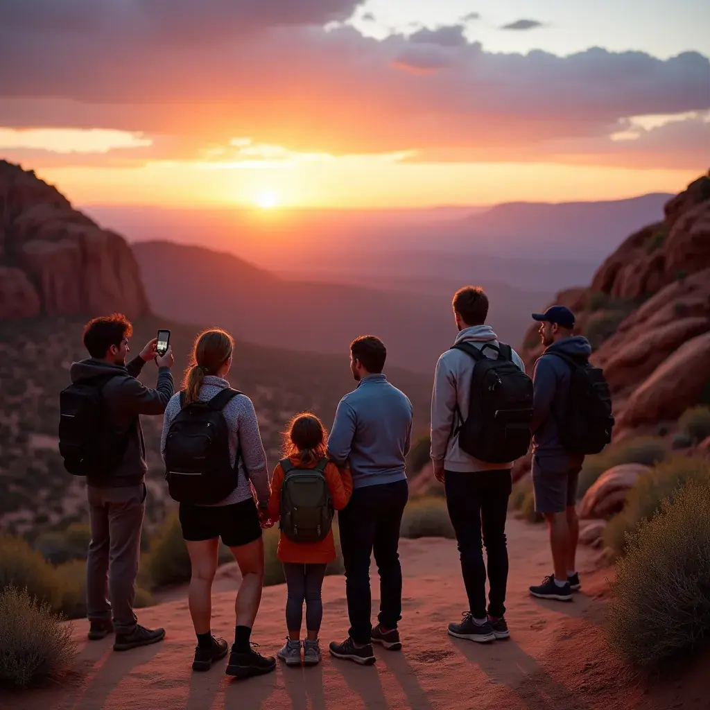 Wielki Kanion z widokiem na potężne formacje skalne