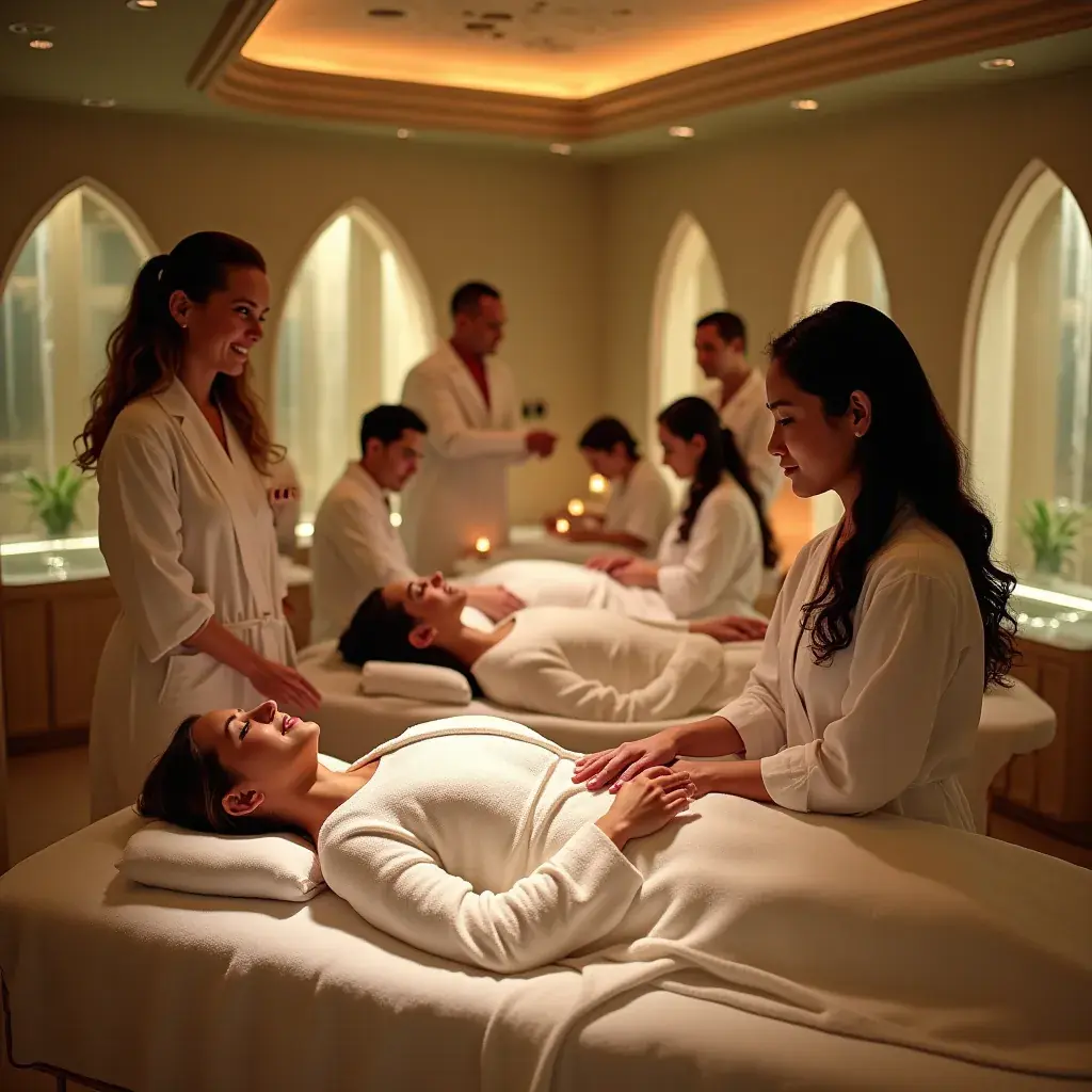 Panorama górskiego krajobrazu wokół Wielkiego Kanionu