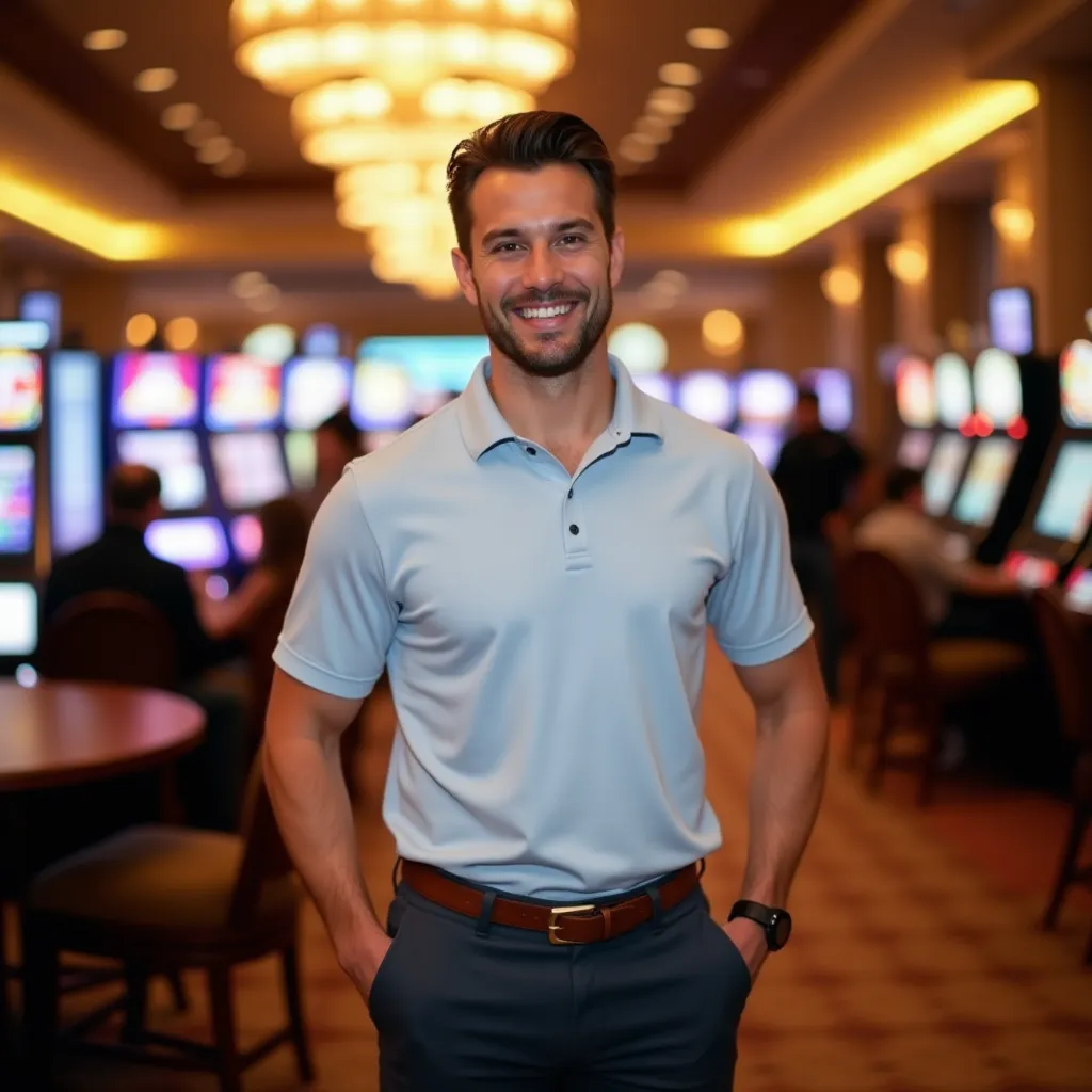 Kolorowe światła i ruchliwe ulice Las Vegas nocą